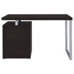 BRENNAN 47-INCH 3-DRAWER OFFICE COMPUTER DESK CAPPUCCINO - Image 8