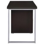BRENNAN 47-INCH 3-DRAWER OFFICE COMPUTER DESK CAPPUCCINO - Image 9