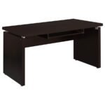 SKYLAR L-SHAPE DESK WITH MOBILE FILE CABINET CAPPUCCINO - Image 3
