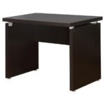 SKYLAR 83-INCH L-SHAPED OFFICE COMPUTER DESK CAPPUCCINO - Image 9
