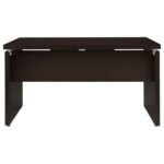 SKYLAR 55-INCH COMPUTER DESK WITH KEYBOARD DRAWER CAPPUCCINO - Image 8