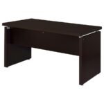 SKYLAR 55-INCH COMPUTER DESK WITH KEYBOARD DRAWER CAPPUCCINO - Image 9