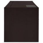 HALSTON 60-INCH 3-DRAWER OFFICE COMPUTER DESK CAPPUCCINO - Image 7