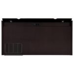 HALSTON 60-INCH 3-DRAWER OFFICE COMPUTER DESK CAPPUCCINO - Image 8