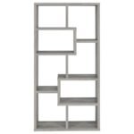 THEO 71-INCH 6-SHELF BOOKSHELF GREY DRIFTWOOD - Image 3