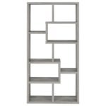 THEO 71-INCH 6-SHELF BOOKSHELF GREY DRIFTWOOD - Image 7