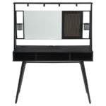 JESSIE 47-INCH WRITING DESK WITH WHITEBOARD AND USB BLACK - Image 3