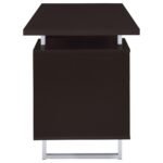 LAWTEY 60-INCH 2-DRAWER OFFICE COMPUTER DESK CAPPUCCINO - Image 10