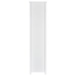 DYLAN 68-INCH 4-SHELF STORAGE BOOKSHELF WHITE HIGH GLOSS - Image 5