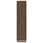 MADDOX 71-INCH 3-SHELF CABINET BOOKCASE WALNUT - Image 6