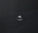 WESTPARK 3-SHELF BOOKCASE USB AND LOCKABLE DRAWER BLACK - Image 9