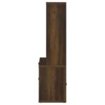 WESTPARK 3-PIECE WALL UNIT BOOKCASE SET WITH USB DARK PINE - Image 7