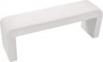Minimalist Velvet Upholstered Bench - Image 3