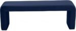 Minimalist Velvet Upholstered Bench - Image 4