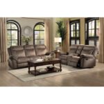 8206NF-2 Double Glider Reclining Love Seat with Center Console, Receptacles and USB Ports - Image 4
