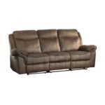 8206NF-3 Double Reclining Sofa with Center Drop-Down Cup Holders, Receptacles, Hidden Drawer and USB Ports - Image 2
