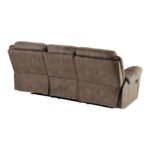 8206NF-3 Double Reclining Sofa with Center Drop-Down Cup Holders, Receptacles, Hidden Drawer and USB Ports - Image 3