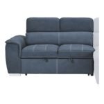 8228BU* 2-Piece Sectional with Adjustable Headrests, Pull-out Bed and Right Chaise with Hidden Storage - Image 7