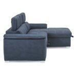 8228BU* 2-Piece Sectional with Adjustable Headrests, Pull-out Bed and Right Chaise with Hidden Storage - Image 3