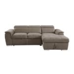 8228TP* 2-Piece Sectional with Adjustable Headrests, Pull-out Bed and Right Chaise with Hidden Storage - Image 2