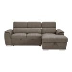 8228TP* 2-Piece Sectional with Adjustable Headrests, Pull-out Bed and Right Chaise with Hidden Storage
