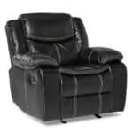 8230BLK-1 Glider Reclining Chair - Image 2