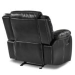 8230BLK-1 Glider Reclining Chair - Image 4