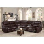 8230BRW*SC 3-Piece Sectional with Right Console - Image 6