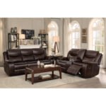 8230BRW-3 Double Reclining Sofa - Image 5