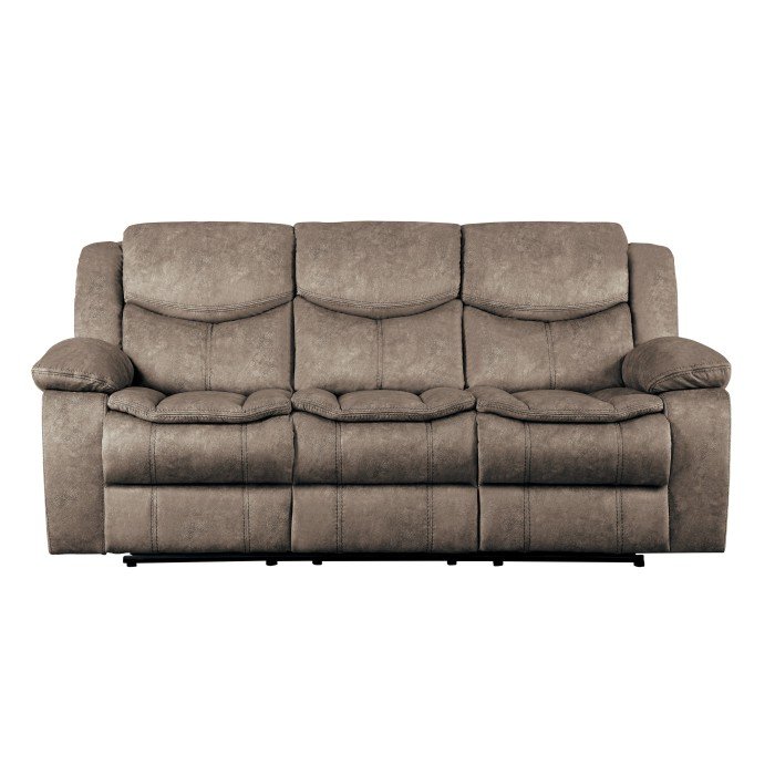 8230FBR3_noBG_front__l.jpg 8230FBR-3 Double Reclining Sofa - Image 1