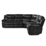 8230BLK*SC 3-Piece Sectional with Right Console - Image 2