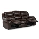 8230BRW-3 Double Reclining Sofa - Image 4