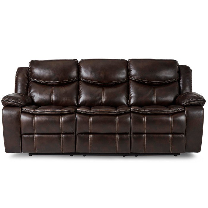 8230brw_3_thumbnail_400.jpg 8230BRW-3 Double Reclining Sofa - Image 1