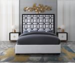 Taj Velvet Upholstered Bed - Image 4