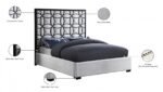 Taj Velvet Upholstered Bed - Image 7