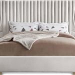 Cleo Velvet Upholstered Bed