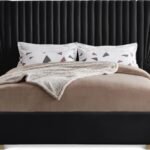 Cleo Velvet Upholstered Bed