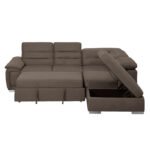 8277CH* 3-Piece Sectional with Adjustable Headrests, Pull-out Bed and Right Chaise with Storage Ottoman - Image 6
