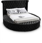 Luxus Velvet Upholstered Bed