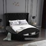 Luxus Velvet Upholstered Bed - Image 4