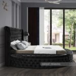 Luxus Velvet Upholstered Bed - Image 9