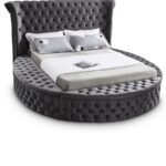 Luxus Velvet Upholstered Bed