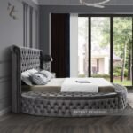 Luxus Velvet Upholstered Bed - Image 9