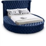 Luxus Velvet Upholstered Bed