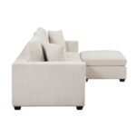 8310NBE*4AC2C1AOT 4-Piece Modular Sectional with Ottoman - Image 3