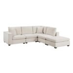 8310NBE*52ACC1ACROT 5-Piece Modular Sectional with Ottoman