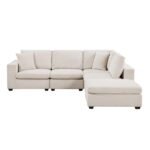 8310NBE*52ACC1ACROT 5-Piece Modular Sectional with Ottoman - Image 2