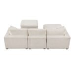 8310NBE*5AC2C1A2OT 5-Piece Modular Sectional with Two Ottomans - Image 4