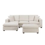 8310NBE*5AC2C1A2OT 5-Piece Modular Sectional with Two Ottomans - Image 2