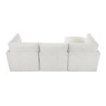 8338BE*42CRACOT 4-Piece Modular Sectional with Ottoman - Image 5